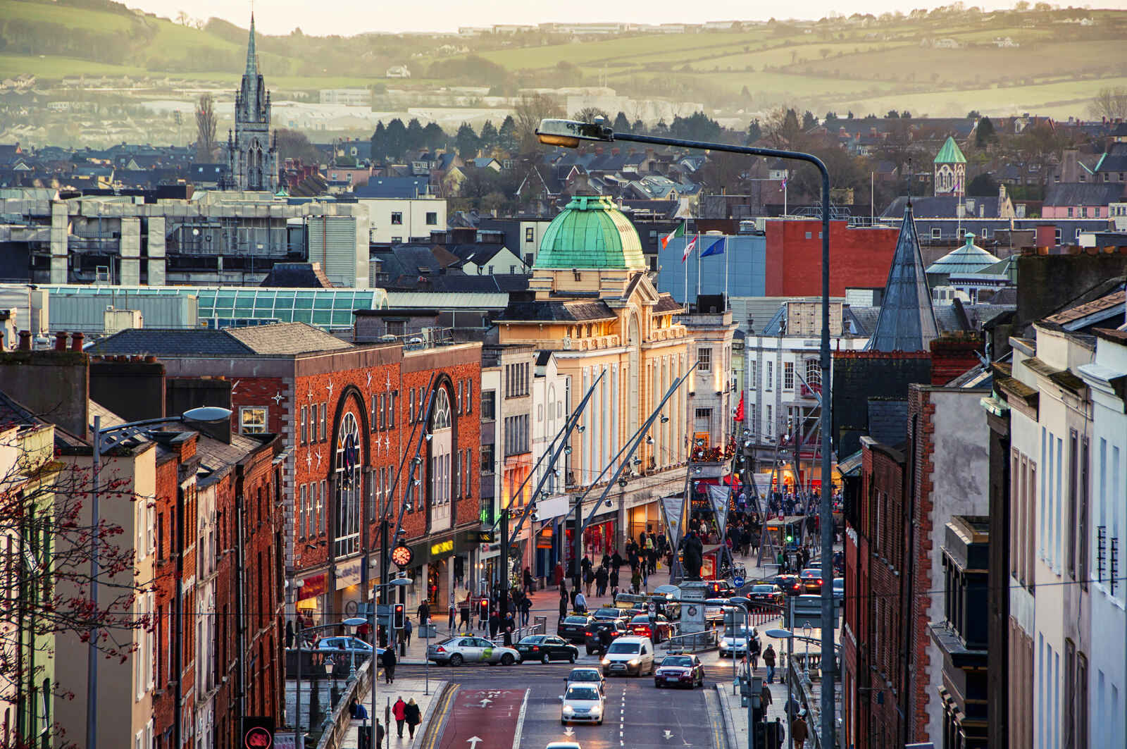 Centre ville de Cork, Irlande