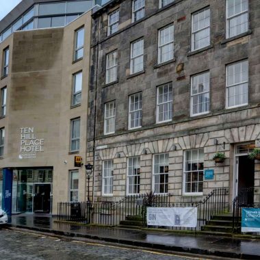 Vue extérieure, Ten Hill place Hotel, Edimbourg, Ecosse