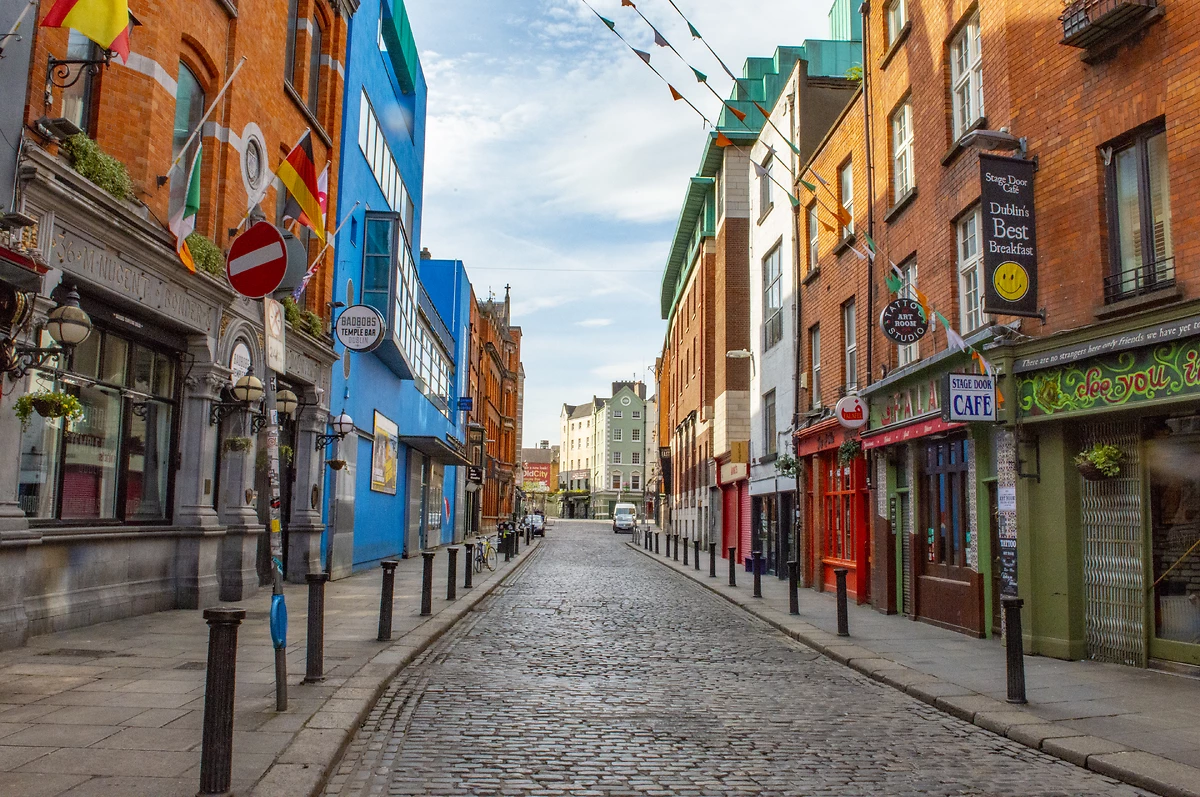 Centre-ville de Dublin, Irlande