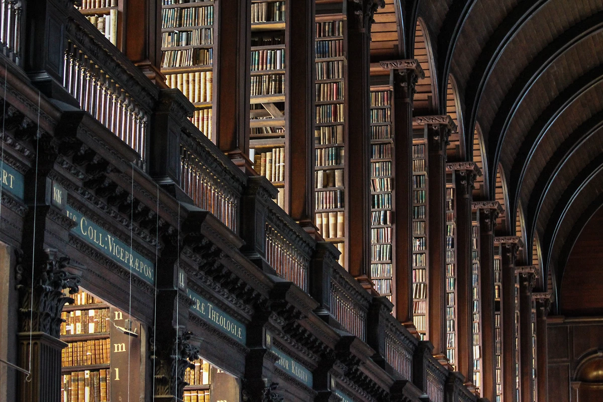 Trinity College Library, Dublin, Irlande