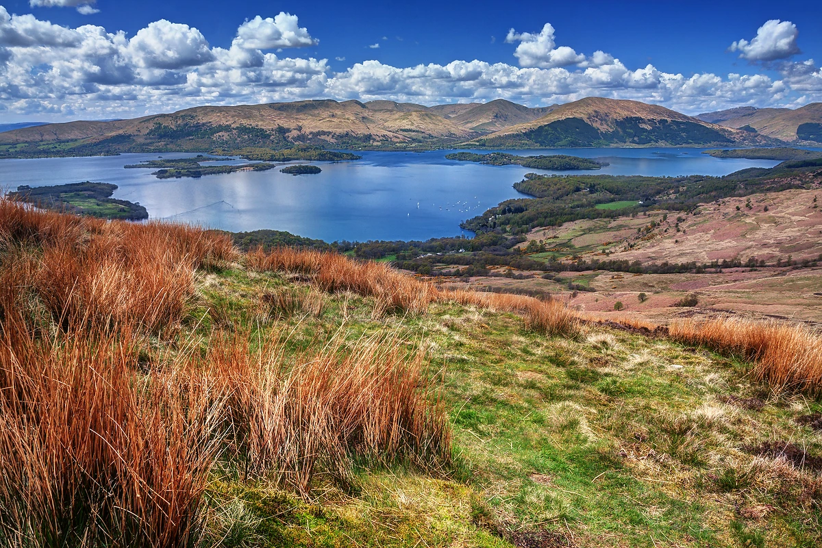 Loch Lomond, Les Trossachs, Highlands, Ecosse, Royaume-Uni